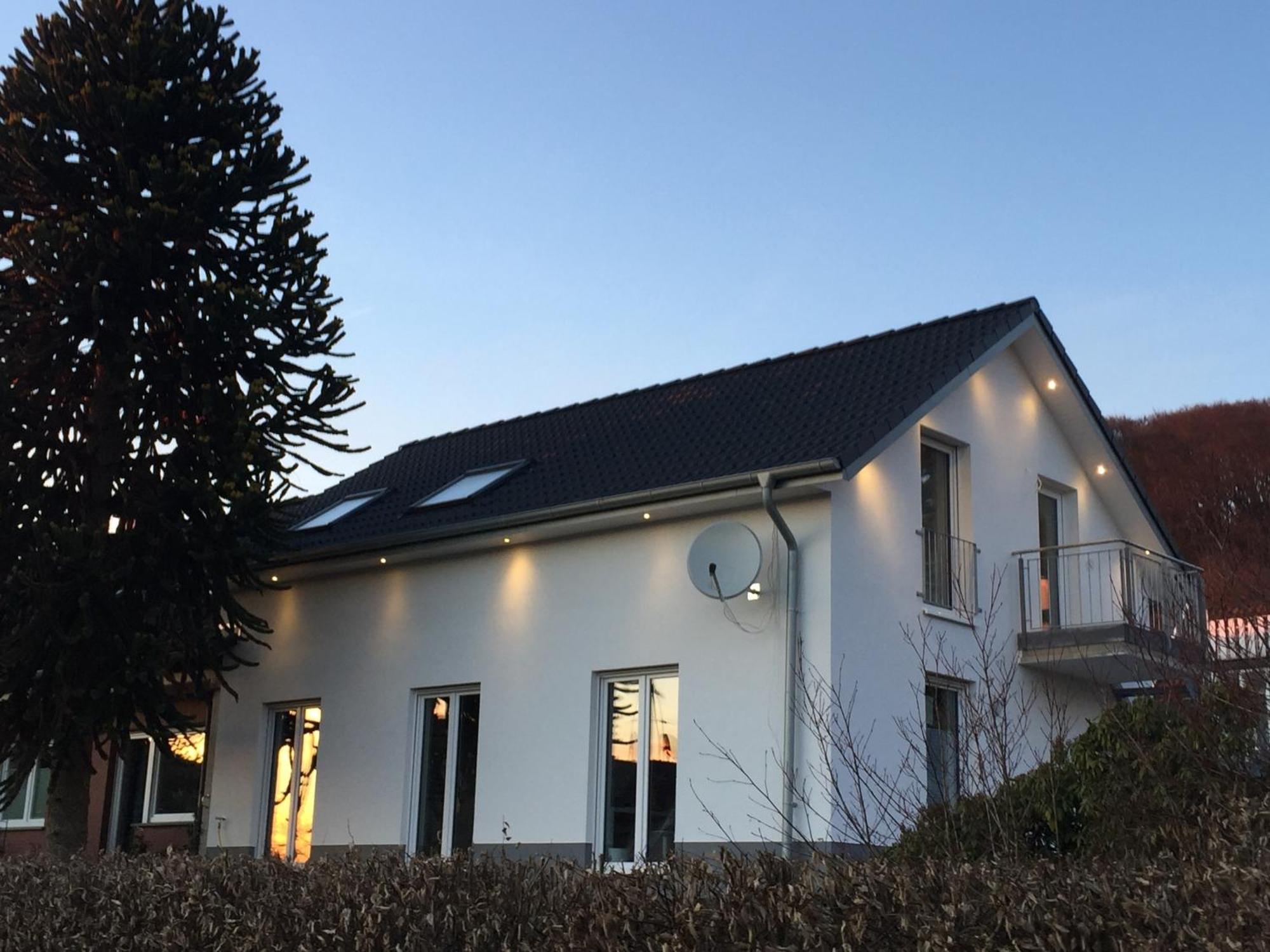 Ferienwohnung Gruener Weg Mit Grillplatz Tecklenburg Bagian luar foto